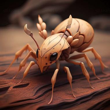 3D модель Pheidole longior (STL)